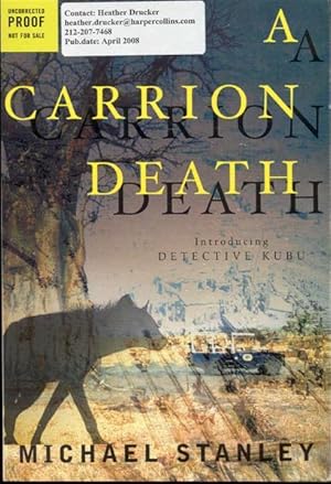 Imagen del vendedor de A Carrion Death a la venta por Bookmarc's