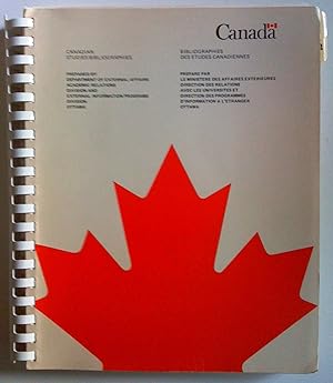 Image du vendeur pour Canadian Studies Bibliographies - Bibliographies des tudes canadiennes mis en vente par Claudine Bouvier