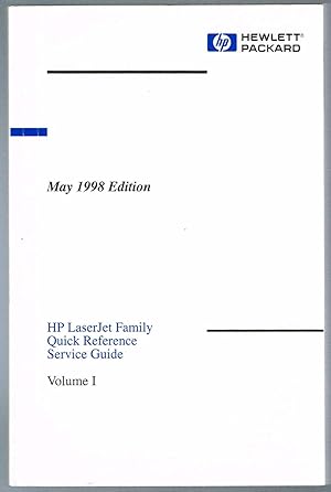 Seller image for HP LaserJet Family Quick Reference Service Guide Volume I, Manual Part No. 5021-8943 for sale by SUNSET BOOKS