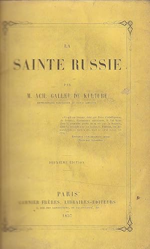 La Sainte Russie