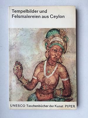 Tempelbilder und Felsmalereien aus Ceylon. Land. Inselstaat Sri Lanka Im Indischen Ozean, Südasien