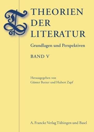 Bild des Verkufers fr Theorien der Literatur V zum Verkauf von AHA-BUCH GmbH