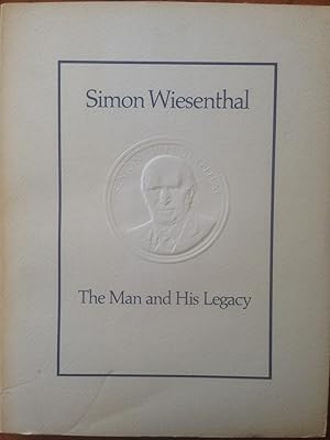 Bild des Verkufers fr Simon Wiesenthal: The Man and His Legacy zum Verkauf von Epilonian Books