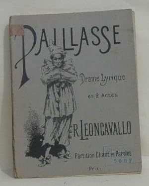 Seller image for Paillasse drame lyrique en 2 actes for sale by crealivres