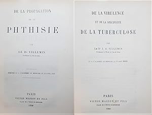 De la propagation de la Phthisie /-/ De la virulence et de la spècificité de la Tuberculose.