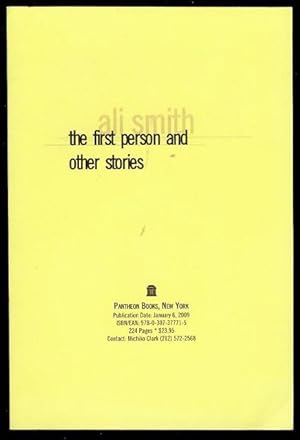 Imagen del vendedor de The First Person and Other Stories a la venta por Bookmarc's