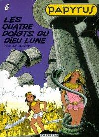 Image du vendeur pour Papyrus. Volume 6 : Les quatre doigts du dieu Lune mis en vente par Librairie La fort des Livres