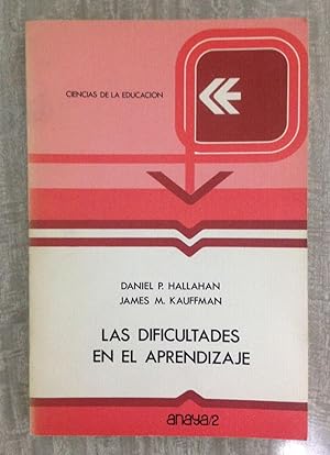 Seller image for LAS DIFICULTADES EN EL APRENDIZAJE for sale by Librera Sagasta