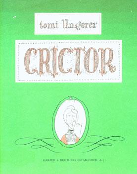 Bild des Verkufers fr Dust-Jackets for 1. Crictor; 2. The Beast Of Monsieur Racine. zum Verkauf von Wittenborn Art Books