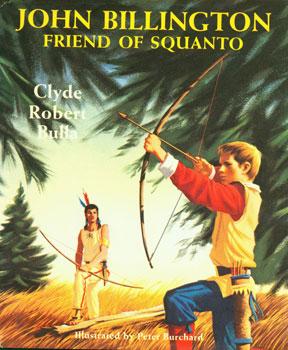 Dust-Jackets for 1. Pirates Promise; 2. John Billington: Friend of Squanto; 3. Ghost Town Treasure.