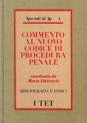 Immagine del venditore per Codice di procedura penale. Bibliografia e indice venduto da Libro Co. Italia Srl