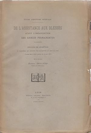 De l'assistance aux blessés avant l'organisation des armées permanentes