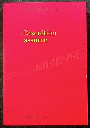 Image du vendeur pour Discrtion assure mis en vente par LibrairieLaLettre2