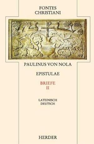 Bild des Verkufers fr Fontes Christiani 2. Folge. Epistulae. Tl.2 : Zweiter Teilband. Latein.-Dtsch. bers. u. eingel. v. Matthias Skeb zum Verkauf von AHA-BUCH GmbH