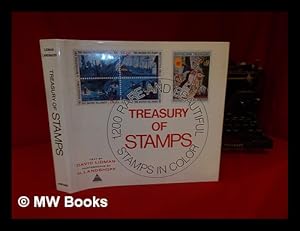 Imagen del vendedor de Treasury of Stamps : 1, 200 Rare and Beautiful Stamps in Color / by David Lidman ; Photos. by Herman Landshoff a la venta por MW Books