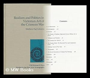 Immagine del venditore per Realism and Politics in Victorian Art of the Crimean War / by Matthew Paul Lalumia venduto da MW Books