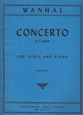 Bild des Verkufers fr Viola Concerto in C - Viola & Piano zum Verkauf von Hancock & Monks Music