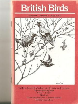 British Birds Volume 80 No 3 March 1987