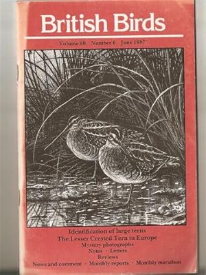 British Birds Volume 80 No 6 June 1987