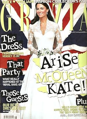 Grazia Magazine. UK Royal Wedding. "Royal Wedding Fashion Collectors Issue". 9 May 2011