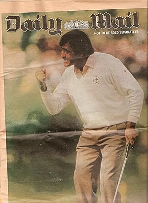 Daily Mail 32 Page Ryder Cup at Belfry Special Supplement 1993, Dated 23 September 1993. Iconic S...