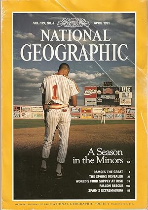 National Geographic April 1991. Vo.179, No 3.