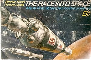 The Race Into Space. Man's First 50 Steps into the Universe. Brooke Bond Picture Cards in Album