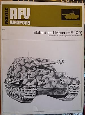 Seller image for AFV Weapons Profile: Elefant and Maus (+E-100) for sale by Bingo Used Books