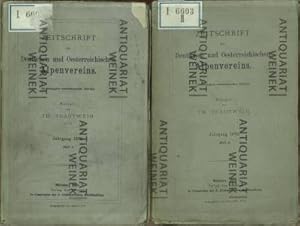 Zeitschrift des Deutschen und Oesterreichischen Alpenvereins. Heft 1 u. 2. Jahrgang 1879,