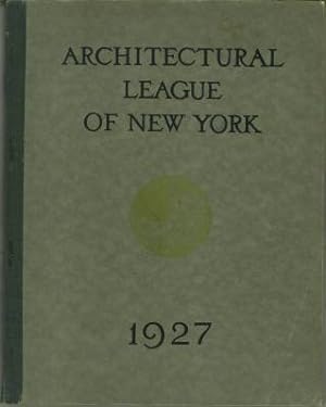 Bild des Verkufers fr Year Book of the Architectural League of New York and Catalogue of the Forty-second Annual Exhibition. zum Verkauf von Antiquariat Weinek