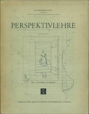 Immagine del venditore per Perspektivlehre. Mit 121 Zeichnungen und Beispielen. venduto da Antiquariat Weinek