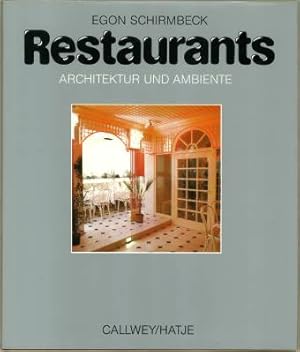 Seller image for Restaurants. Architektur und Ambiente. for sale by Antiquariat Weinek