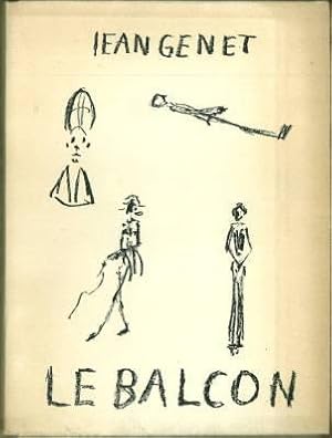 Le Balcon. Lithographie D'Alberto Giacometti.