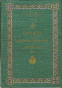 Kalender des katholischen Volksvereines für Oberösterreich für das Jahr 1908.