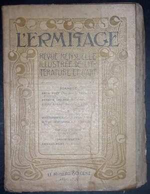 Seller image for L'Ermitage. Revue Mensuelle Illustre de Littrature et d'Art. Dixime Anne, Nr. 4, Avril 1899. for sale by Antiquariat Weinek