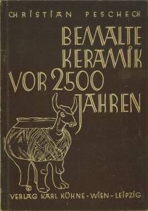 Bild des Verkufers fr Bemalte Keramik vor 2500 Jahren. zum Verkauf von Antiquariat Weinek