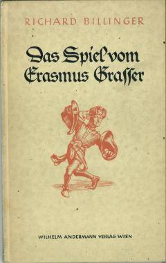 Bild des Verkufers fr Das Spiel von Erasmus Grasser. Eine Mnchener Legende. Holzschnitte von Fritz Mayer-Beck. zum Verkauf von Antiquariat Weinek