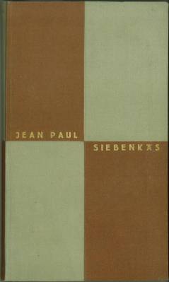 Seller image for Siebenks. Mit einem Nachwort von Hermann Hesse. for sale by Antiquariat Weinek