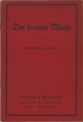 Seller image for Der fremde Mann. for sale by Antiquariat Weinek
