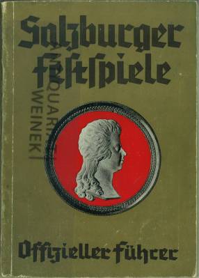 Salzburger Festspiele 1936. Offizieller Führer.