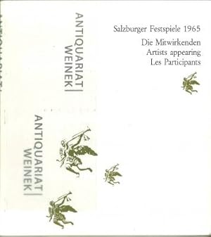 Salzburger Festspiele 1965. Offizielles Programm.