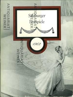 Seller image for Salzburger Festspiele 1962. for sale by Antiquariat Weinek