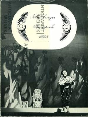 Seller image for Salzburger Festspiele 1963. for sale by Antiquariat Weinek