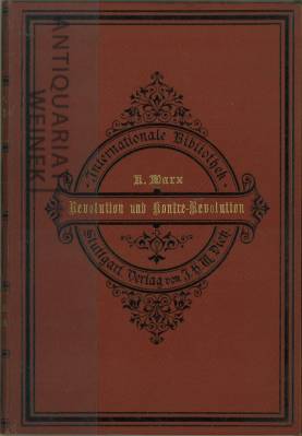 Revolution und Kontre-Revolution in Deutschland. Ins Deutsche übertragen von K. Kautsky.