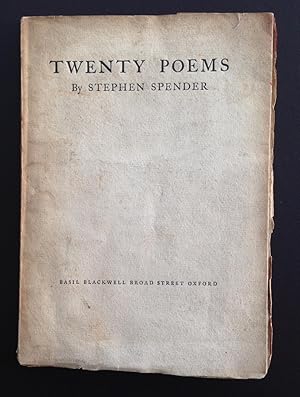 Bild des Verkufers fr Twenty Poems (Association Copy) zum Verkauf von Ashton Rare Books  ABA : PBFA : ILAB