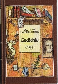 Seller image for Gedichte - Gedichtschatz : Deutsche Hausbibliothek for sale by Auf Buchfhlung