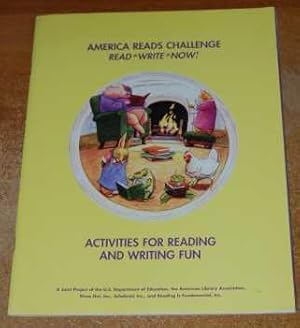 America Reads Challenge Read Write Now Activities For Reading and Writing Fun