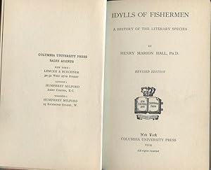 Idylls of Fishermen: A History of the Literary Species