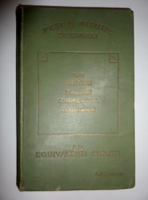 "TABLES OF BRITISH DECIMAL COINAGE Metric and British Weights and Measures - Tavole di MONETE DEC...