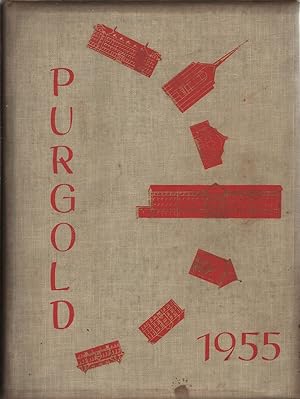 Seller image for The 1955 Purgold Yearbook Loras College, Dubuque, Iowa for sale by Jonathan Grobe Books